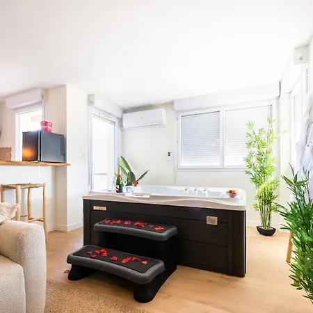 Le Cocon Balinais Jacuzzi, Sauna, Piscine Cugnaux