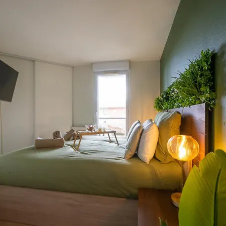 Le Cocon Balinais Jacuzzi, Sauna, Piscine Апартаменты Cugnaux