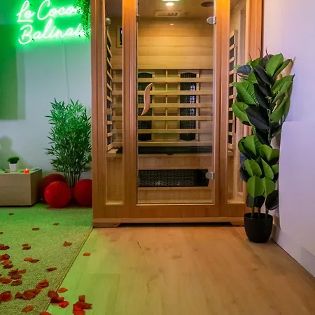 Апартаменты Le Cocon Balinais Jacuzzi, Sauna, Piscine Cugnaux